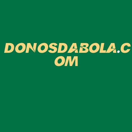 Logo da DONOSDABOLA